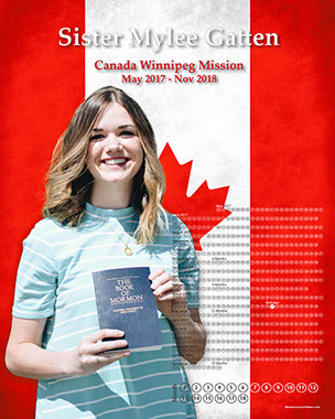 LDS Missions; LDS Missionary Poster; Missionary Mall